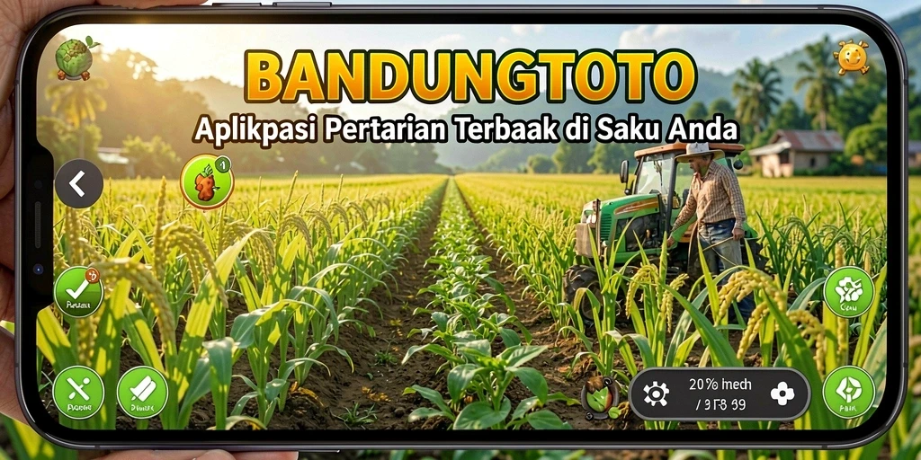 Tampilan gameplay menarik dengan aktivitas pertanian yang seru.
