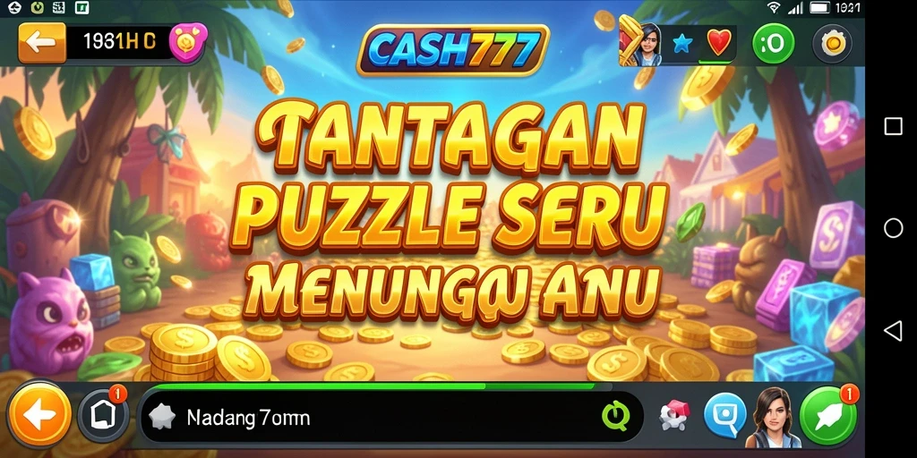 Gameplay seru dengan berbagai tantangan dalam CASH777.