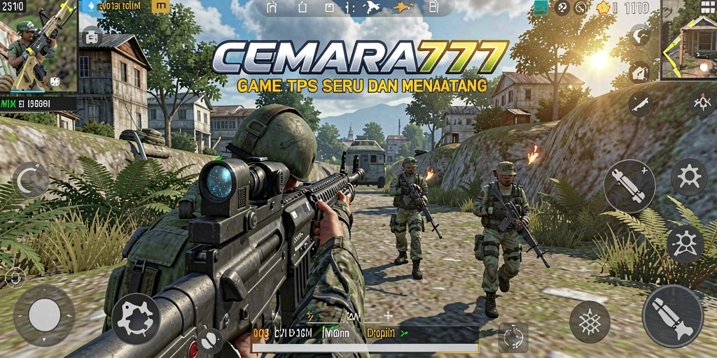 Tampilan gameplay CEMARA777 yang seru dan menarik dalam TPS.
