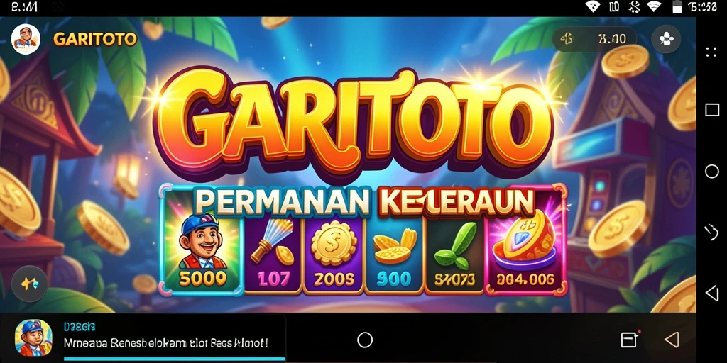 Gameplay Slot GARITOTO yang seru dan penuh warna.