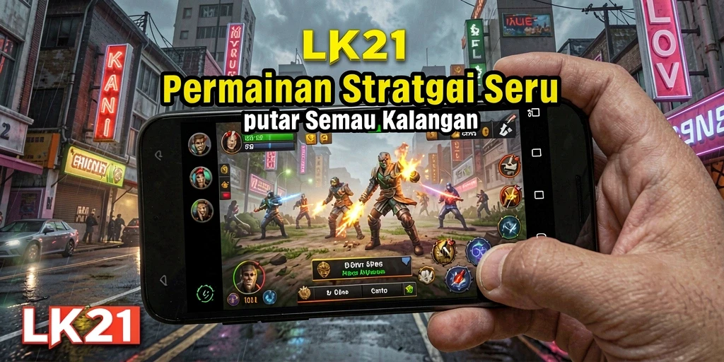 Screenshot gameplay LK21 menampilkan aksi strategis yang mendebarkan.