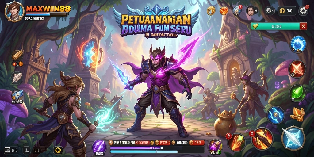 Tampilan gameplay MAXWIN88 yang mendebarkan dan penuh petualangan.