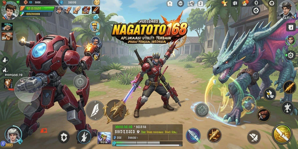 Tampilan utama NAGATOTO168 yang intuitif dan penuh fitur.