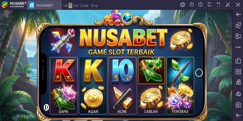 Tampilan gameplay NUSABET yang menarik dan mendebarkan.
