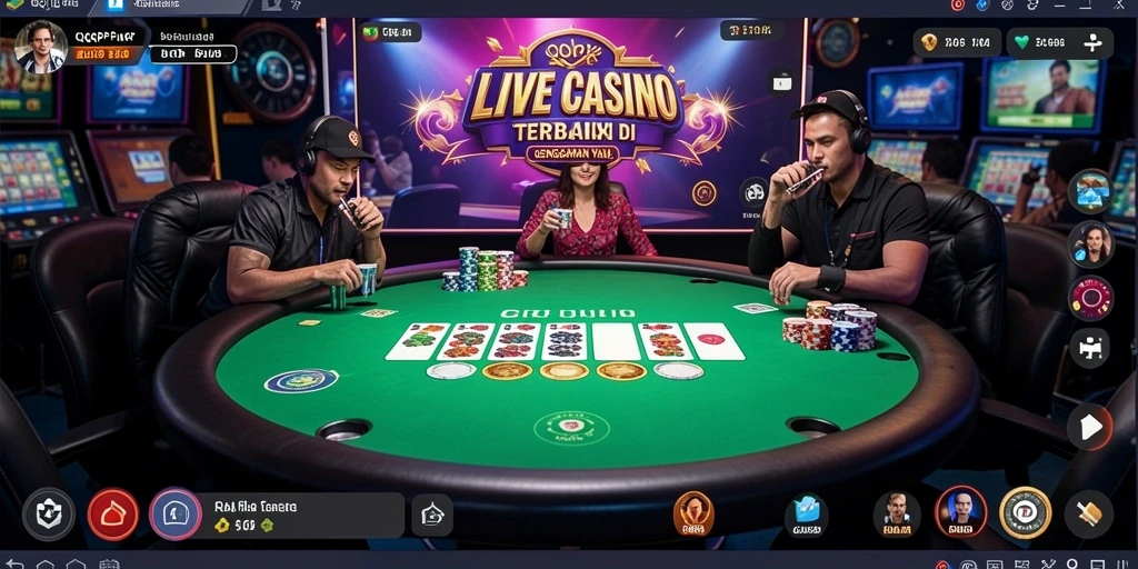 Gameplay menarik dan interaktif dalam QQRP Live Casino.