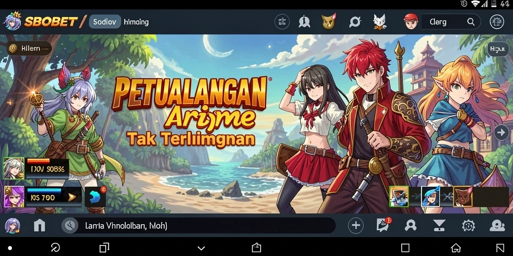 Gameplay menawan SBOBET dengan karakter Anime yang menarik.